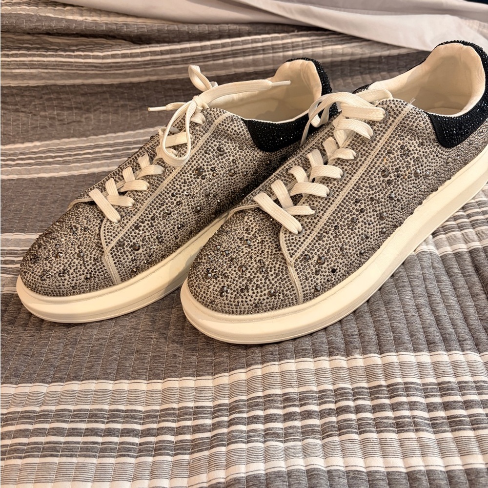 Steve Madden Icebox Men’s Size 14 Bling Tennis Shoes